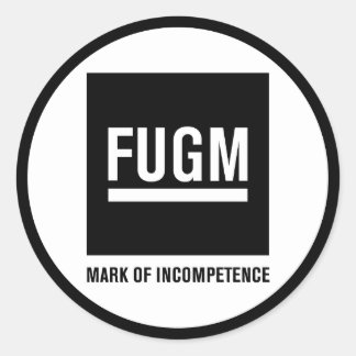 Rond FUGM 3" par Sticker SAB