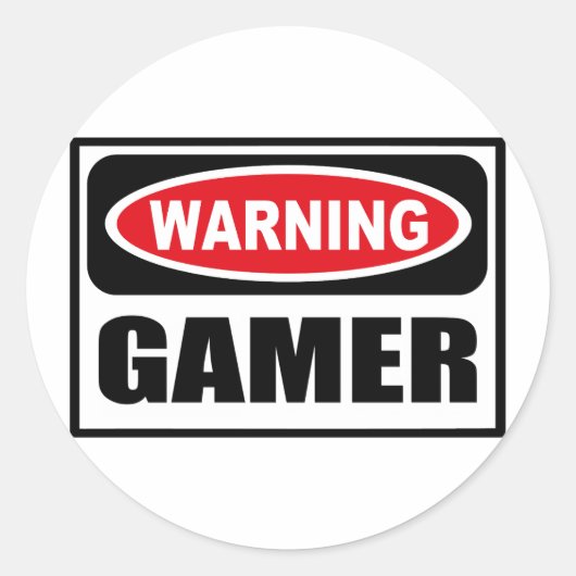 Rond GAMER Sticker (Devant)