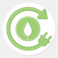 Garder Colorado Green Round Bumper Sticker