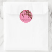 Rond GC | Sticker Rose à la crème citron (Sac)