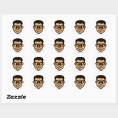 Rond GeekWare ! Sticker Lockergnome (Feuille)