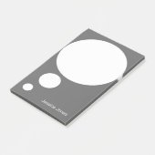 Rond gemaakte de Bel van de bespreking Post-it® Notes (Schuin)