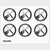 Rond Géologie Rocks Classic Round Sticker (L) (Feuille)