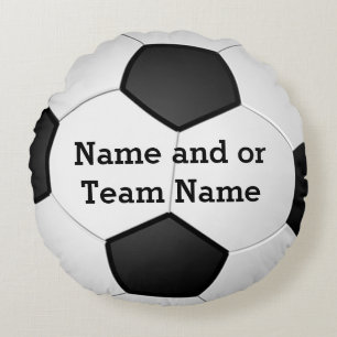 Rond GEPERSONALISEERDE de NAAM of het TEAM van de Kussen
