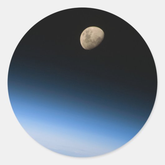 Rond Gibbous Moon du Sticker Orbit (Devant)