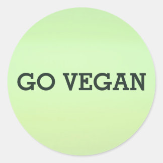 Rond Go Vegan Sticker Set
