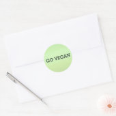 Rond Go Vegan Sticker Set (Enveloppe)