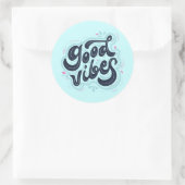 Rond Good Vibes Sticker (Sac)