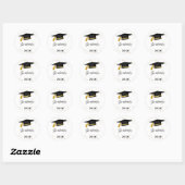 Rond Graduation 2026 Cap Sticker (Feuille)