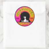 Rond GRAND Sticker PIMP DADDY (Sac)