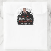 Rond Grand Sticker Ron Paul Revolution (Sac)