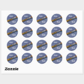 ROND GRAND TRAVAIL : STICKER : PEINTBRUSH (Feuille)
