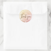 Rond "Gratitude en impression : Collection Sticker Merc (Sac)