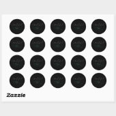 Rond Gratuit pour vous Sticker (Feuille)