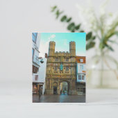 Rond Groot-Brittannië, Canterbury Cathedraal g Briefkaart (Staand voorkant)