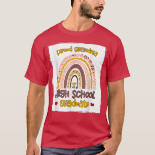 Rond grootmoeder van een school Afstuderen school  T-shirt