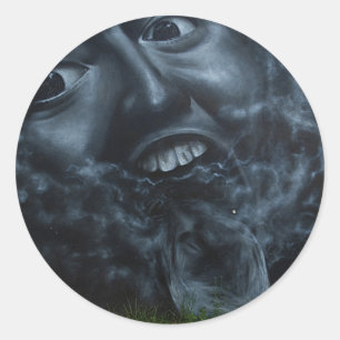 Rond Gros graffiti - Sticker