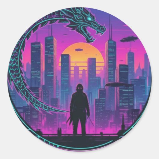 Rond Hacker x ray Sticker (Devant)