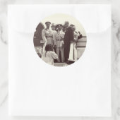 Rond Haile Selassie - Messiah - Jah Rastafari Sticker (Sac)