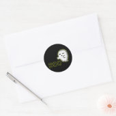 Rond HALLOWEEN GHOST - Sticker BOO 2 (Enveloppe)