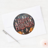Rond Halloween- Sticker (Enveloppe)