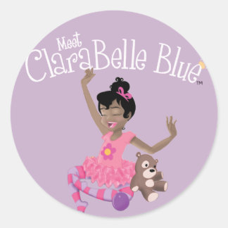 Rond Happy ClaraBelle Sticker