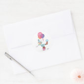 Rond Happy Clown Sticker (Enveloppe)