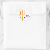 Rond Happy Diwali Classic Round Sticker (Sac)