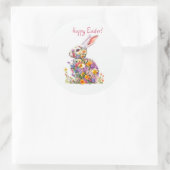 Rond Happy Easter Classic Round Sticker (Sac)