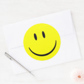 Rond Happy Face Sticker (Enveloppe)