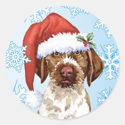 Rond Happy Howlidays GWP Classic Round Sticker (Devant)
