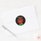 Rond Happy Tomato Sticker (Enveloppe)
