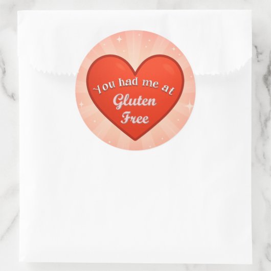 Rond Heart Sticker (Sac)