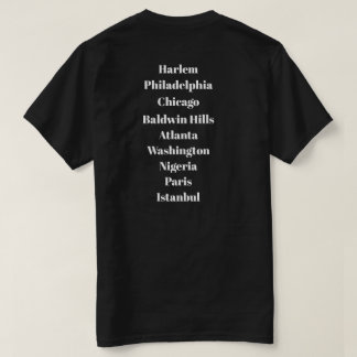 "rond het blok, rond de wereld," HWM T-shirt