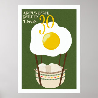 Rond het dieet in 30 eieren poster