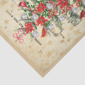 Rond het kerstboompapier tissuepapier (Detail)