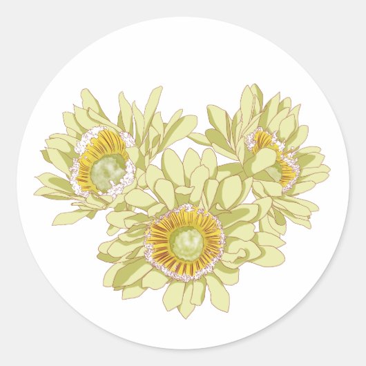 Rond Heureux avec vous Sticker (Devant)