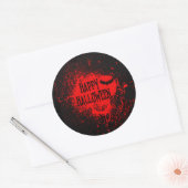 Rond Horreur d'Halloween Spooktaculaire | Sticker (Enveloppe)
