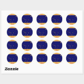 Rond I Love Alaska Sticker (Feuille)