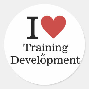 Rond I ❤️ Love Formation & Développement STICKER
