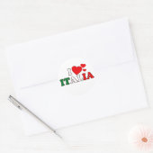 Rond I Love Italia Sticker (Enveloppe)