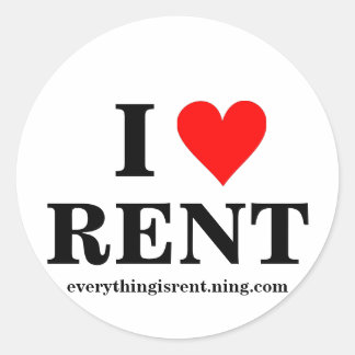Rond I Love LOCATION Sticker