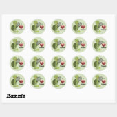 Rond I Love Tennis sticker (Feuille)