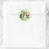 Rond I Love Tennis sticker (Sac)