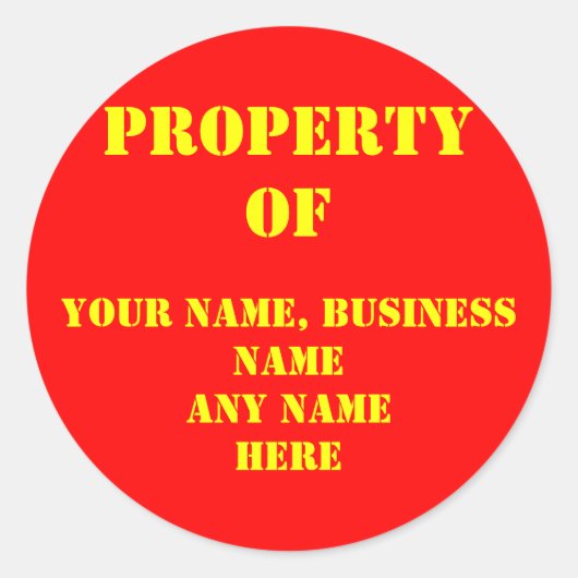 ROND ID STICKER (Devant)