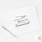 Rond Immanuel Sticker (Enveloppe)