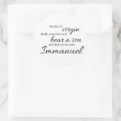 Rond Immanuel Sticker (Sac)