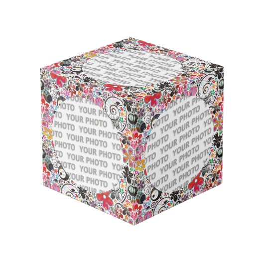 Rond in vierkant Lijst 2 + je foto (Voorkant hoekig)