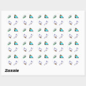 Rond Infection Control Nurse Sticker Pack - Infection C (Feuille)
