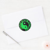 Rond INNERSTRENGTH emonslime sticker (Enveloppe)